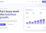 design a stunning html static webpage